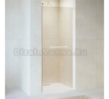 Душевая дверь в нишу RGW Passage PA-103-W 80 см, профиль белый, стекло прозрачное