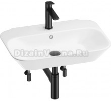 Комплект Wellsee Eclatant 201005407 глянцевый белый, матовый черный, 5 в 1