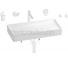 Комплект Wellsee Pure BY Wellsee 201006460 белый глянцевый, белый матовый, 9 в 1