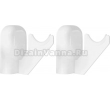 Кронштейн Royal Thermo Design 80 белые, 2 шт