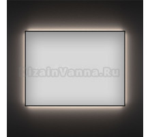 Зеркало Wellsee 7 Rays’ Spectrum 75х50 с подсветкой, черное