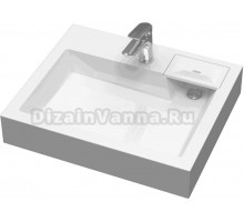 Раковина над стиральной машиной Reflection Tetra RF6050TE 60x50 см, белый, с кронштейнами