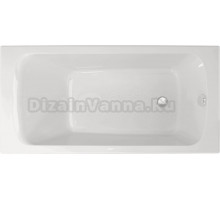 Акриловая ванна ARAGUT Кама 140x70 см, пристенная, белая