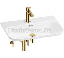 Комплект Wellsee Eclatant 2.0 201005468 глянцевый белый, золото, 5 в 1