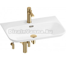 Комплект Wellsee Eclatant 2.0 201005473 глянцевый белый, золото, 5 в 1