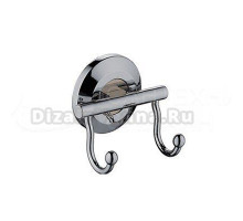 Крючок D-lin D201853-2 двойной, хром