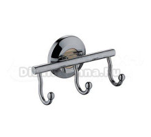 Крючок D-lin D201853-3 тройной, хром