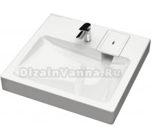 Раковина над стиральной машиной Reflection Kappa RX6060KA 60x60 см, белый, с кронштейнами