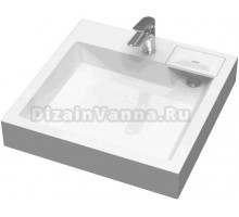 Раковина над стиральной машиной Reflection Sigma RX6060SI 60x60 см, белый, с кронштейнами