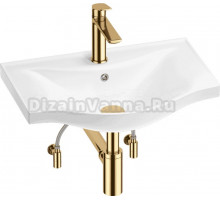 Комплект Wellsee Bisou 201005128 глянцевый белый, золото, 5 в 1