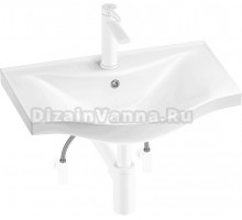 Комплект Wellsee Bisou 201005135 глянцевый белый, матовый белый, 5 в 1