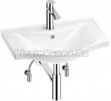 Комплект Wellsee Bisou 201005156 глянцевый белый, хром, 5 в 1