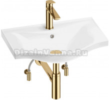 Комплект Wellsee Bisou 201005158 глянцевый белый, золото, 5 в 1