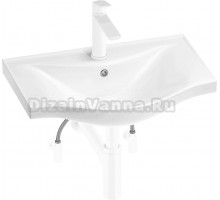 Комплект Wellsee Bisou 201005160 глянцевый белый, матовый белый, 5 в 1