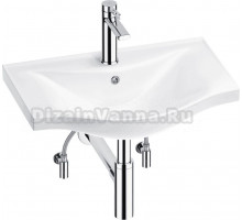 Комплект Wellsee Bisou 201005161 глянцевый белый, хром, 5 в 1