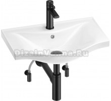 Комплект Wellsee Bisou 201005162 глянцевый белый, матовый черный, 5 в 1