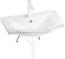 Комплект Wellsee Bisou 201005165 глянцевый белый, матовый белый, 5 в 1