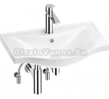 Комплект Wellsee Bisou 201005166 глянцевый белый, хром, 5 в 1