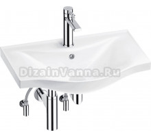 Комплект Wellsee Bisou 201005171 глянцевый белый, хром, 5 в 1