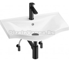 Комплект Wellsee Bisou 201005177 глянцевый белый, матовый черный, 5 в 1