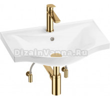 Комплект Wellsee Bisou 201005178 глянцевый белый, золото, 5 в 1