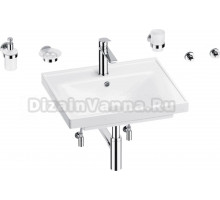 Комплект Wellsee FreeDom 201006931 глянцевый белый, хром, 9 в 1