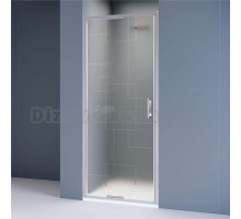 Душевая дверь в нишу RGW Stilvoll SV-05 80 см, профиль матовый хром, стекло smart line matt