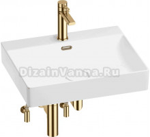 Комплект Wellsee DeSire 201005523 глянцевый белый, золото, 5 в 1