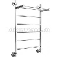 Полотенцесушитель водяной Двин FJ 80х40 К1 1-1/2 с полкой, полированный хром