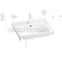 Комплект Wellsee FreeDom 201007000 глянцевый белый, матовый белый, 9 в 1