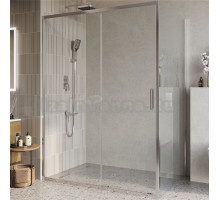 Душевой уголок BelBagno Luce AH-1-150/100-C-Cr профиль хром, стекло прозрачное