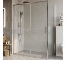Душевой уголок BelBagno Luce AH-1-150/80-C-Cr профиль хром, стекло прозрачное