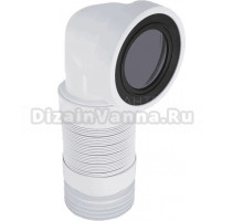 Отвод McAlpine MRWC-F11R гофрированный, 90°, 260-540 мм