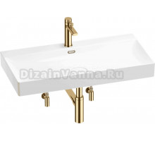 Комплект Wellsee Bromance 201005563 глянцевый белый, золото, 5 в 1