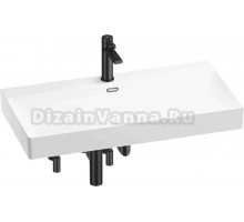 Комплект Wellsee Bromance 201005572 глянцевый белый, матовый черный, 5 в 1