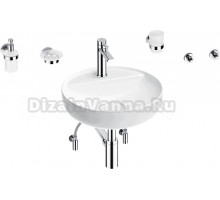 Комплект Wellsee Chalice Perfection 201006231 белый глянцевый, хром, 9 в 1