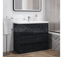 Тумба под раковину без столешницы Art&Max Family-M 90 напольная, hard coal