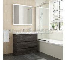 Мебель для ванной комнаты Art&Max Family-M 90 напольная, iron stone