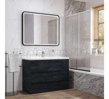 Мебель для ванной комнаты Art&Max Family-M 100 напольная, hard coal