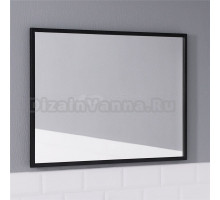 Зеркало Itana Black 80 с подсветкой, диммером, черное
