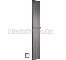Полотенцесушитель электрический Boheme Flat 725-GM 150х25, антрацит