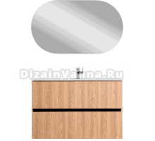 Мебель для ванной комнаты Art&Max Torino 90 подвесная, бран