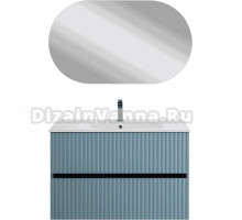 Мебель для ванной комнаты Art&Max Torino 90 подвесная, ниагара