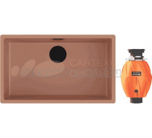 Комплект Мойка Omoikiri Yamakawa 75-Integra-CN canyon + Измельчитель Nagare 500