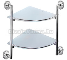 Полка D-lin 700 D262700 угловая, хром