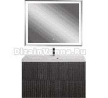 Мебель для ванной комнаты Art&Max Verona-Push 100 подвесная, kadena dark