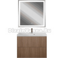 Мебель для ванной комнаты Art&Max Verona-Push 80 подвесная, kadena wood