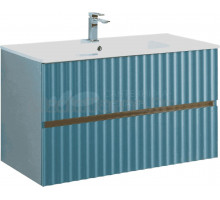 Тумба под раковину без столешницы Art&Max Elegant 100 подвесная, ниагара