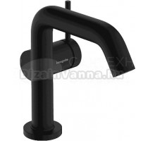 Смеситель для раковины Hansgrohe Tecturis S Fine 110 CoolStart 73320670 матовый черный