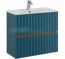 Тумба под раковину без столешницы Art&Max Elegant 60 подвесная, аквамарин